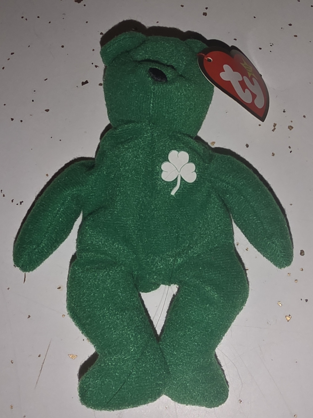 Ty Beanie Baby Green Shamrock Bear Mcdonalds Promo 1993 NWT